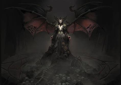 ArtStation Lilith Diablo IV Fanart Victoria K Lilith Diablo Dark Fantasy Art Art