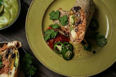 If you've watched the game changers movie, you're probably wondering what to eat for breakfast, right? Black Bean, Rice and Plantain Burritos | The Game Changers