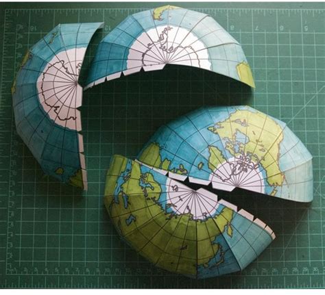 How To Make A Homemade Globe Using Print And Assemble Capability