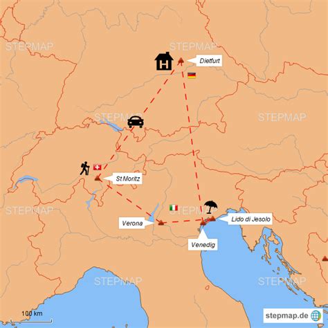 Das dorf campione ditalia ist eine italienische exklave im schweizer kanton tessin. StepMap - Italien#Schweiz17 - Landkarte für Deutschland