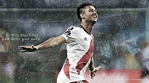 Argentinian association football player (born 1993). DESCARGA Fondo de Pantalla River Plate - Pity Martínez ...