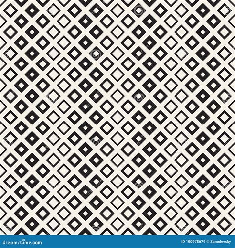 Repeating Geometric Rectangle Tiles Vector Seamless Pattern Stock