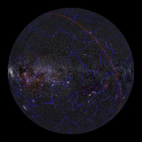 Where do meteorites come from? Milky Way Panorama: Constellation Outlines Dataset ...