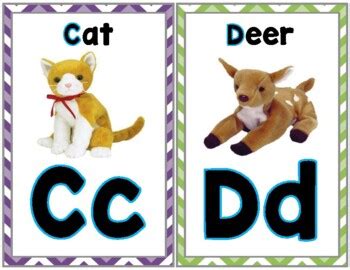 Zoo phonics phonics books phonics lessons jolly phonics phonics activities alphabet words letter n words book letters prewriting skills. Zoo Phonics Alphabet Wall Cards {Beanie Babies} by Jen ...
