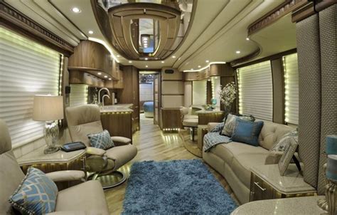 Astounding 25 Luxury Rv Motorhome Interior Design For Summer Holiday