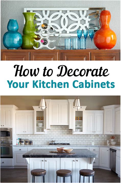 We like our homes to be perfected in every way. 10 Unique Ways to Decorate Your Kitchen Cabinets - Sunlit ...