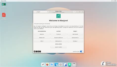 Manjaro Cutefishde Spin V04 2021 08 19 Build Released