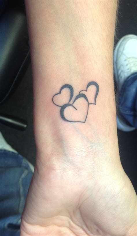 Heart Tattoo For My Three Babies Tattoo Pinterest