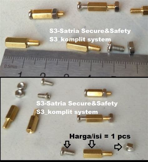 Jual Spicer 1 Cm Kaki Pcb Spacer 1cm Speser 10mm Specer Di Lapak S3