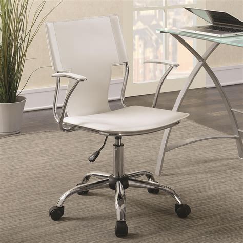 Coaster Office Chairs Contemporary Office Chair With Upholstered Seat