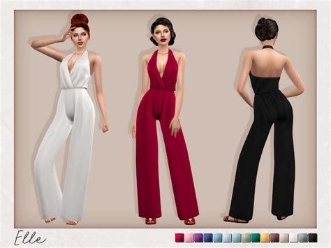 The Sims Resource Chloem Jumpsuit