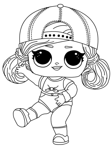Lol Doll Coloring Pages To Print Out Coloring Pages