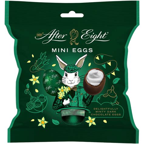 After Eight Mint Cream Filled Chocolate Mini Eggs 28oz 81g Poppin Candy