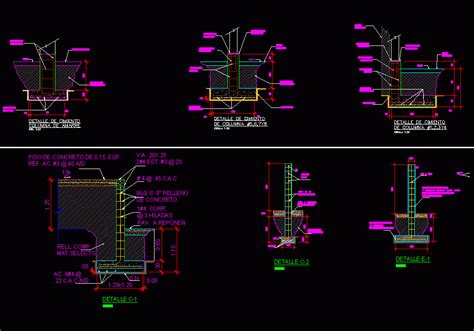 Details Foundations Dwg Detail For Autocad • Designs Cad