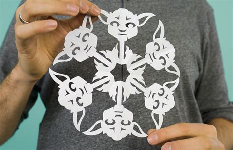 How To Make Star Wars Snowflakes Diy And Crafts Handimania