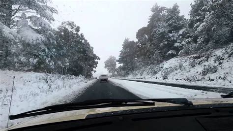 Huge Snowfall In Orange Nsw Australia On 17th July 2015 Youtube