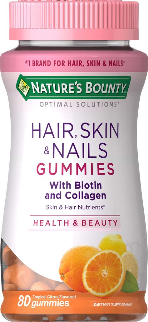 Natures Bounty® Optimal Solutions Hair Skin And Nails With Biotin And