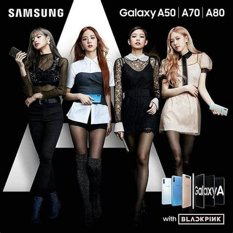 Blackpink X Samsung Mobile 🖤💗 Blackpink Samsung Galaxy A Advertisement