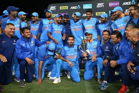Governed by the board of control for cricket in india (bcci), it is a full member of the international cricket council (icc) with test and one day international (odi) status. Bangalore-based company Byju's to replace OPPO as Team ...