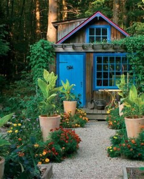 45 Inspiring Garden Shed Ideas You Can Afford Unique Garden Decor