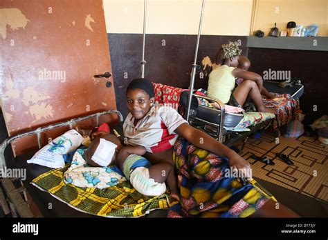 Hospital In Africa Stock Photo Alamy