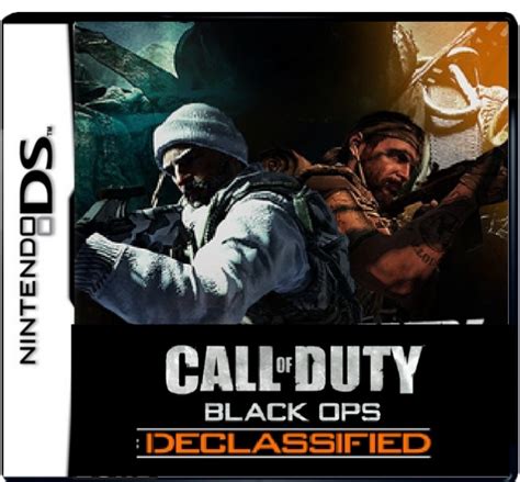 Call Of Duty Black Ops Ds Nintendo Ds Box Art Cover By