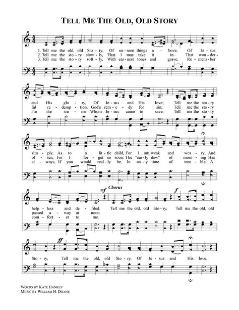 This song by bethel music really makes 2 corinthians 3:17 hit home in a fun, meaningful way: Tell Me The Old, Old Story (With images) | Hymns lyrics, Gospel song lyrics, Hymn sheet music