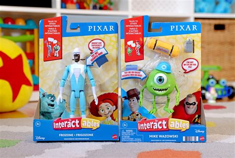 Dan The Pixar Fan Frozone And Mike Wazowski Interactables 7 Scale