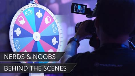 Nerds And Noobs Behind The Scenes Youtube