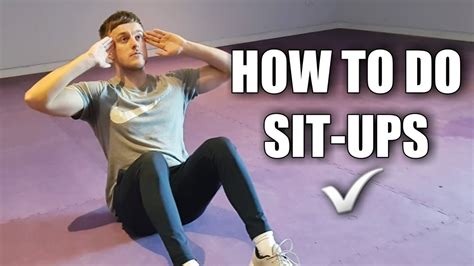 How To Do Sit Ups Proper Form Youtube