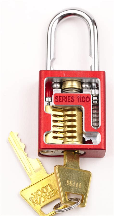 American Lock Series 1100 Interchangeable Core Padlock Key Turned A