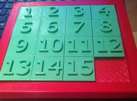 Number Slide Puzzle By Chemfan Puzzle Numbers Slide