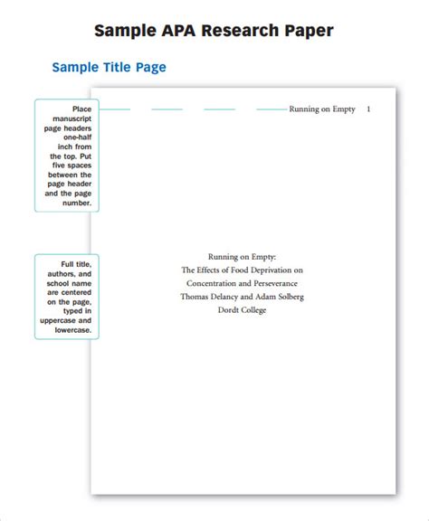 Free 5 Paper Outline Samples In Pdf Ms Word
