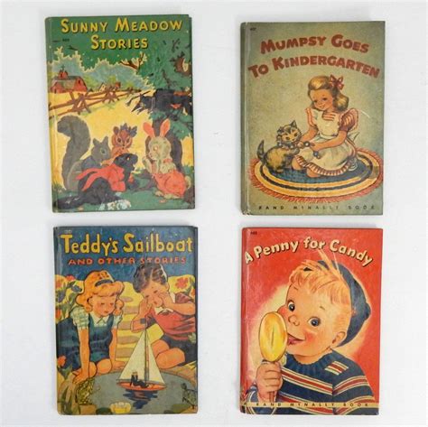 Vintage 1940s Childrens Chapter Books Rand Mcnally Mumpsy Etsy In