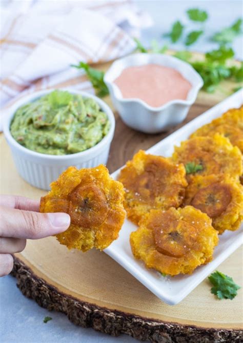 Tostones Fried Green Plantains My Dominican Kitchen