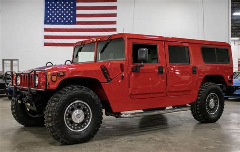 Firehouse Red 1995 Am General Hummer H1 Is A Civilian Beast