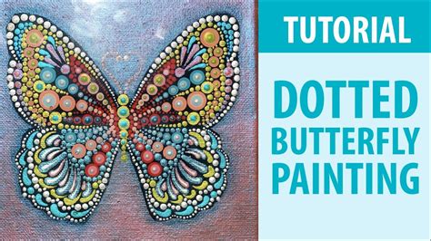 dotted butterfly tutorial step by step dotted butterfly pattern dotting pattern youtube
