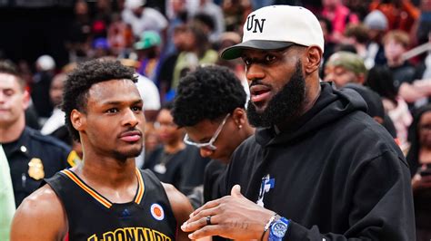 LeBron James' son Bronny in stable condition after suffering cardiac width=