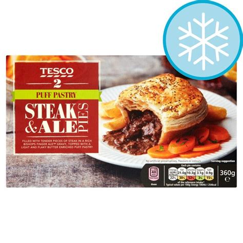 Tesco 2 Steak And Ale Pies Tesco Groceries