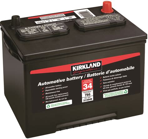 Group 34 Automotive Battery Battery Costco Batteries