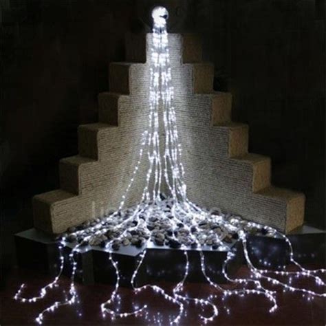Winterland Led Waterfall Pw Pure White Led Waterfall Lights As Shown