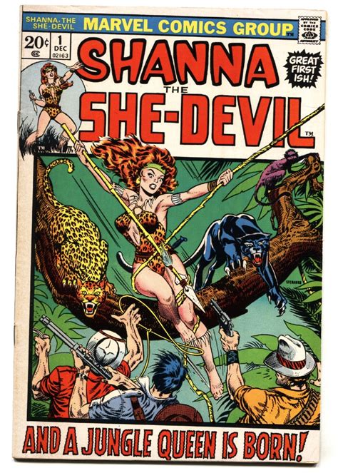 Shanna The She Devil 1 1972 Marvel Jungle Girl With George Tuska Art Origin 1972 Comic Dta