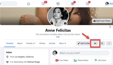 How To View Facebook Profile As Friend Advertisemint