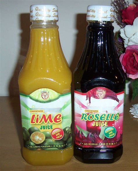 Concentrated Roselle And Lime Juice Productsmalaysia Concentrated