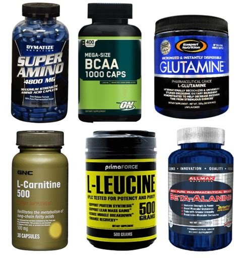 All You Need To Know About Amino Acid Supplements