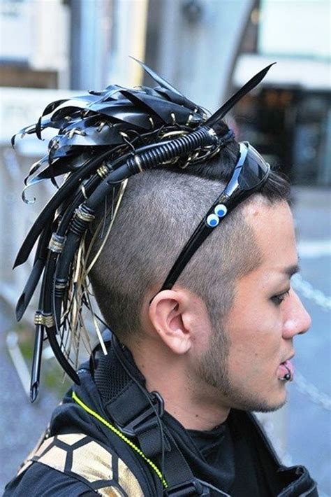 Punk Hairstyle Ideas For Men To Try In 2019 Cyberpunk Fashion