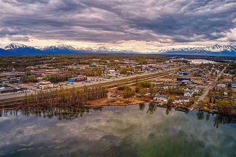 10 Largest Cities In Alaska Worldatlas