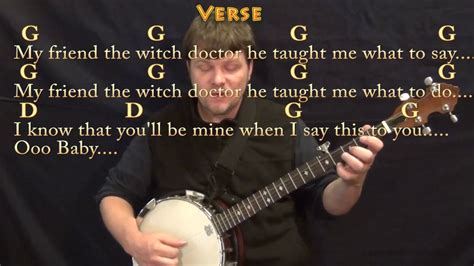 Required fields are marked * comment. Witch Doctor (David Seville) Banjo Cover Lesson in G with ...