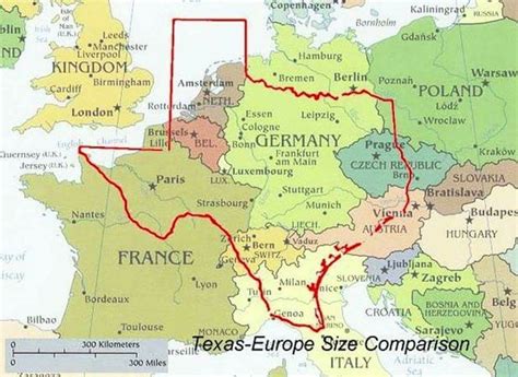 Texas Over Europe Map Topographic Map Of Usa With States
