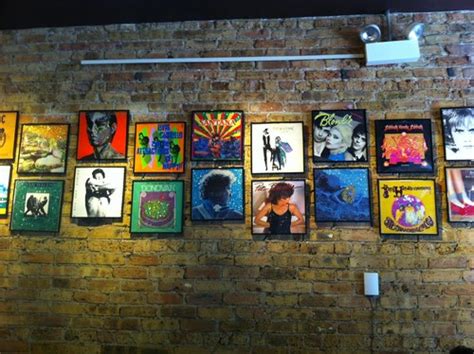 Decorating With Framed Record Album Covers | Rainbow Wall